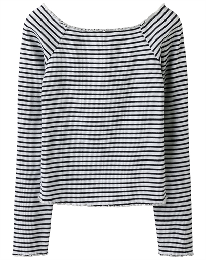 Namer It - NKFForta Slim Top - Navy Blazer